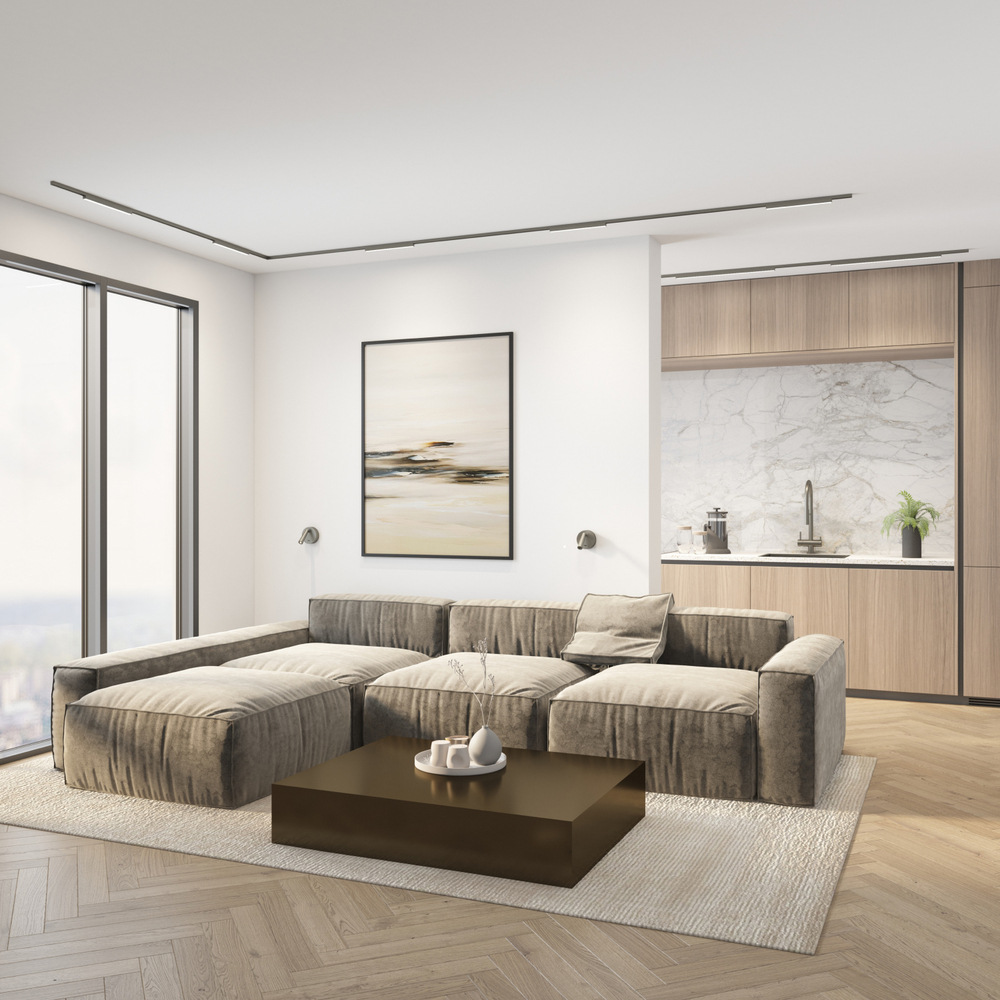 DK5752-DN Светильник для трека SHINE LINEAR со светодиодом, L601*W19*H27, 48V DC, 24W, RA?90, 3000K, IP20, темный никель, алюминий