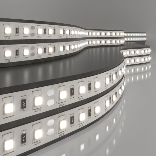 Купить Светодиодная лента 12 В 14,4 Вт/м 60 Led/м 5050 IP20, дневной белый 4200 K, 5 м Лента светодиодная 12V 14,4W 60Led 5050 IP20 дневной белый, 5м