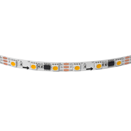 Купить 400904 Лента LED SPI 3led/pix 12V 14,4W/m 10-12Lm/W 4000K IP20 1шт = 5м