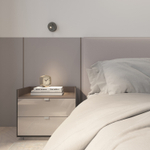 DK5072-DN Бра SHINE WALL со светодиодом, D104*H68, IP20, 3000К, 3W, RA?90, темный никель, алюминий