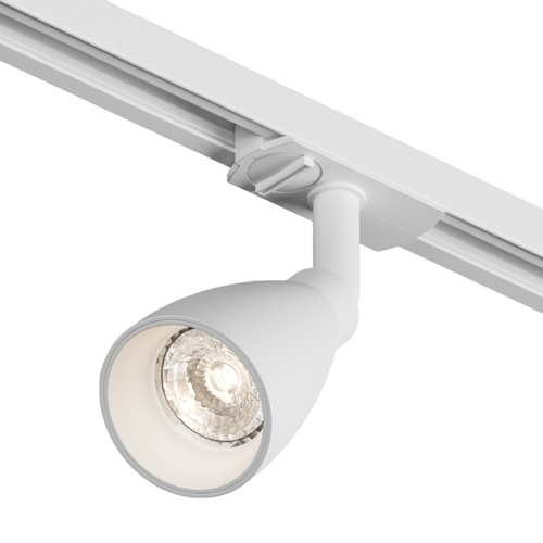 Купить DK6050-WH Трековый светильник IP 20, 15 Вт, GU10, белый, алюминий, пластик