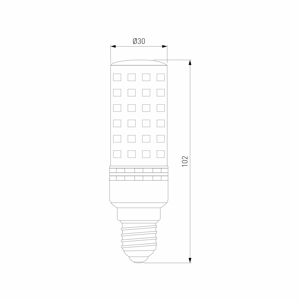 Светодиодная лампа BLE1452 LED 10W 4200K E14 BLE1452