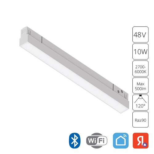 Купить Магнитный трековый светильник Arte Lamp LINEA A4692PL-1WH