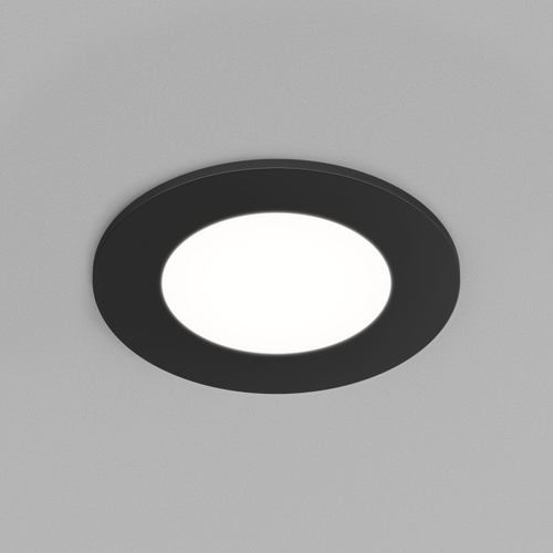 Купить DK3101-BK Встраиваемый влагозащищенный светильник, IP65, до 10 Вт, LED, GU5,3, черный