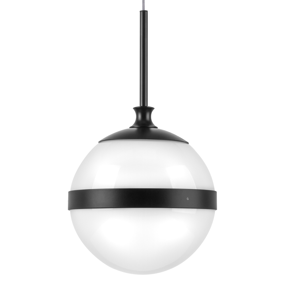 813117 Подвес GLOBO 1х40W E14 черный/белый