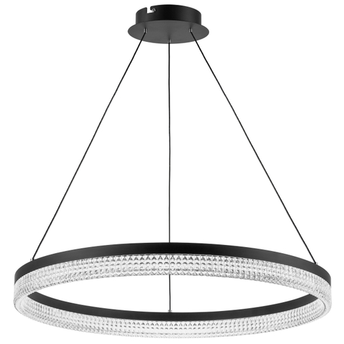 Купить 736167 Люстра ROTONDA 38W LED 2106LM 180G ЧЕРНЫЙ 3000K