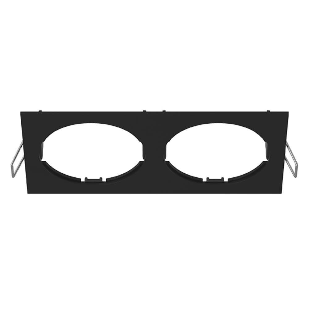 217527 Рамка INTERO 16 Double QUADRO ЧЕРНЫЙ