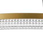 736181 Люстра ROTONDA 51W LED 2808LM 180G ЛАТУНЬ 3000K