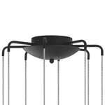 L8T747237 Люстра TUBO LED 40W 2400LM 25G ЧЕРНЫЙ 3000K (574737+747237 (8шт)