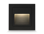 ST8212 BK черный IP65 LED 3000K 3W 84*84*46