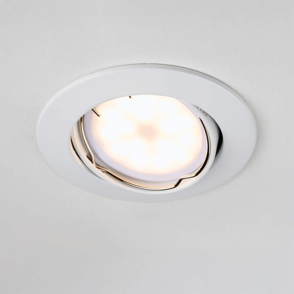 011020 Светильник LEGA HI ADJ MR16/HP16 БЕЛЫЙ