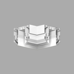 TR2026-WH Угловой элемент 90° трека SMART ONE, алюминий, белый