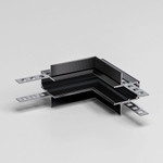 Slim Magnetic Коннектор угловой внутренний для встраиваемого шинопровода под ГКЛ 9,5мм черный 85213/00 85213/00