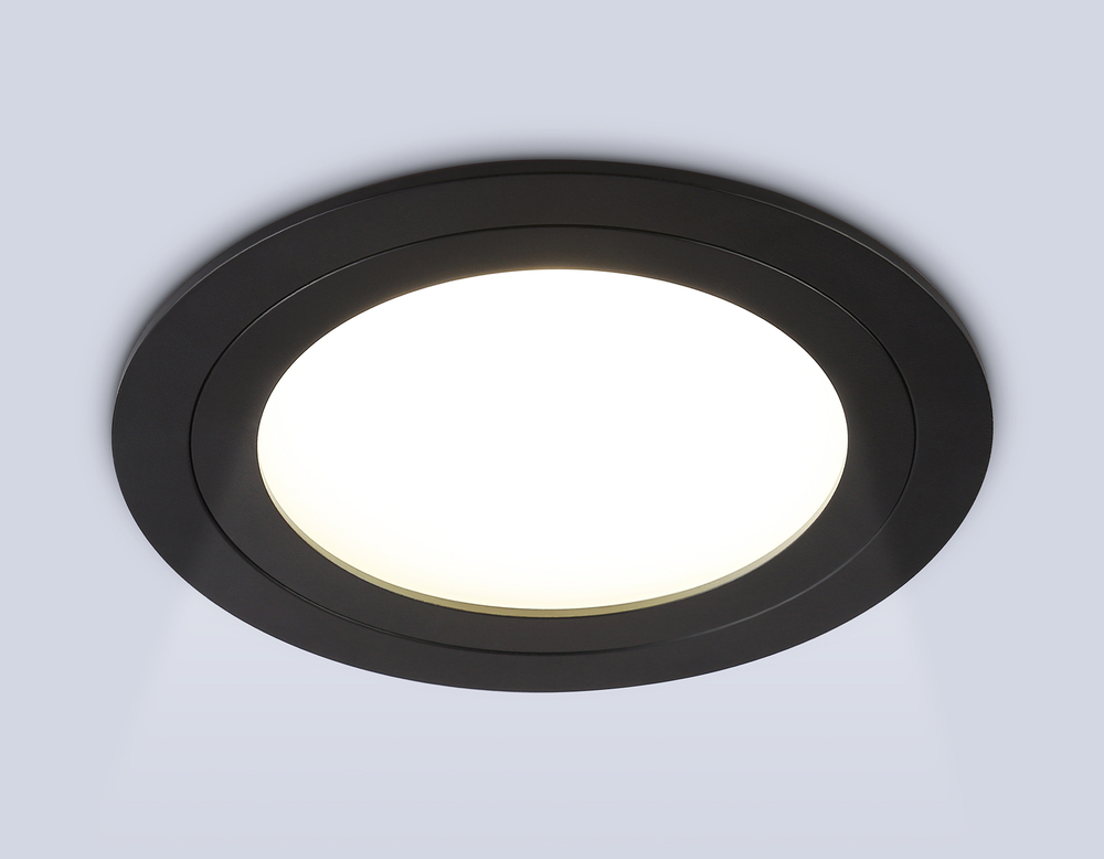 TU6604 BK черный IP44 GX70 max 20W D150*23