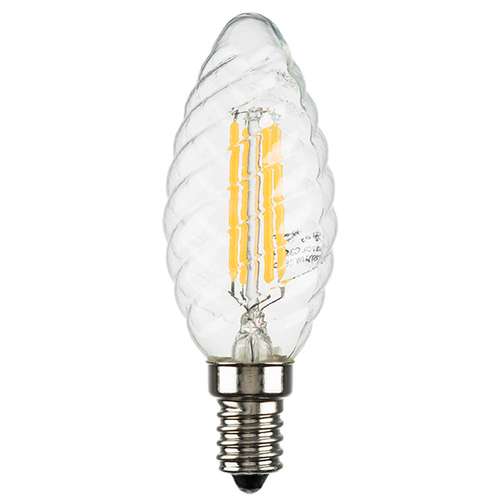 Купить 933702 Лампа энергосберегающая LED FILAMENT 220V C35 E14 6W=65W 400-430LM 360G CL 3000K 30000H