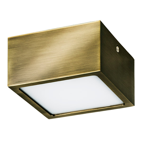 Купить 213921 Светильник ZOLLA QUAD LED-SQ 10W 780LM ЗЕЛЕНАЯ БРОНЗА 4000K IP44
