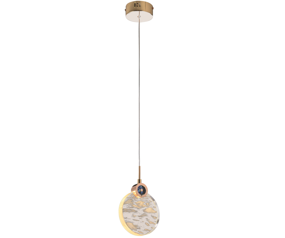 07857-1A,33 Подвес Викси золото Led 3W (3000K)
