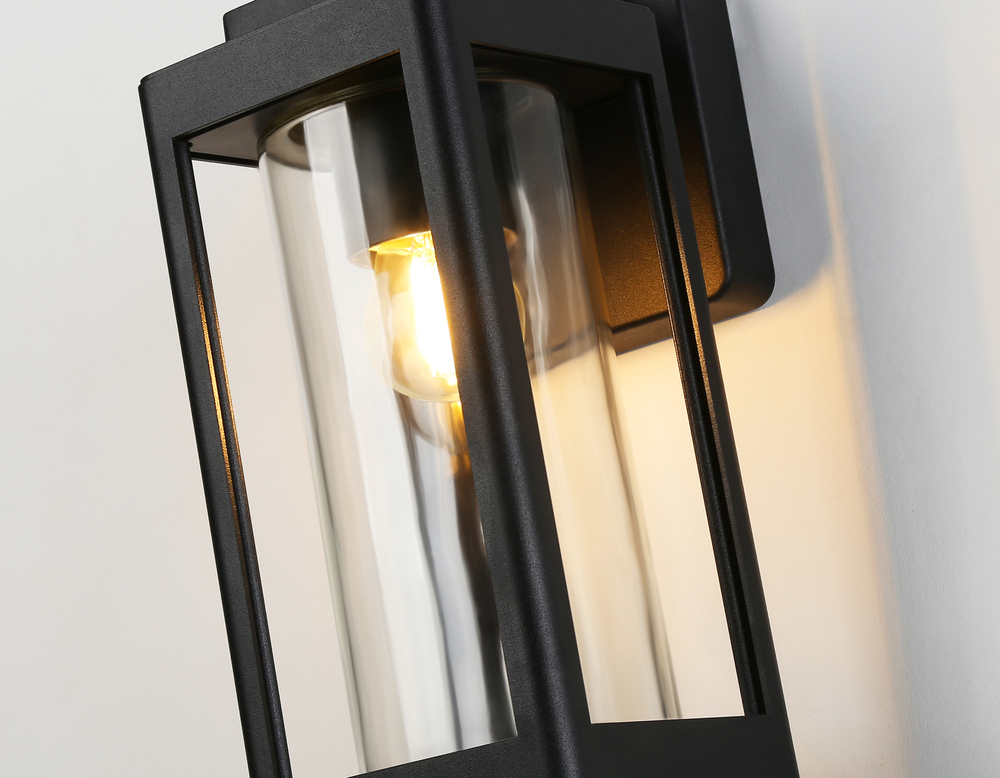 ST2406 BK/CL черный/прозрачный IP54 E27 max 40W 245*110*150