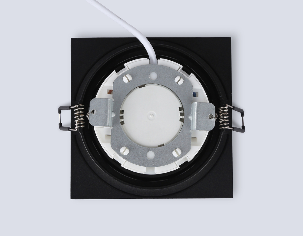 TN6609 BK черный IP44 GX53 max 15W 110*110*23
