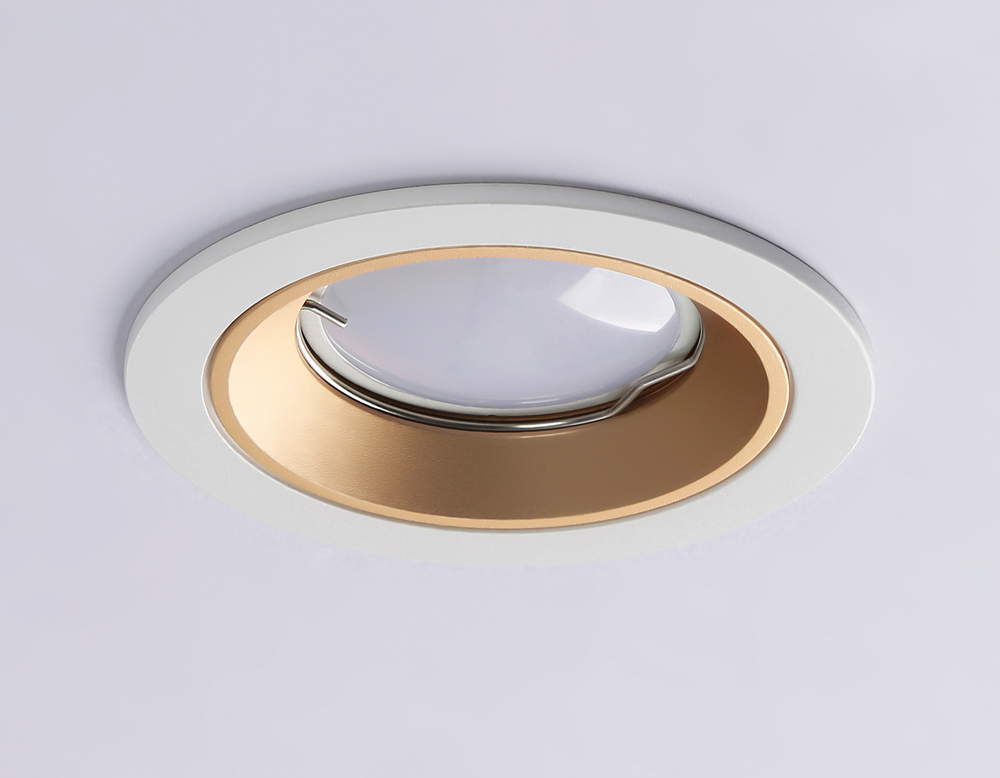 A8922 WH/GD белый/золото MR16 GU5.3 D92*24
