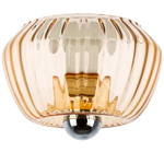 809003 Люстра CELESTA 1х6W (led) E14 ЯНТАРЬ/БЕЛЫЙ
