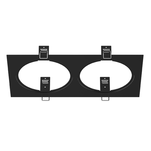 Купить 217827 Рамка INTERO 111 Double QUADRO ЧЕРНЫЙ