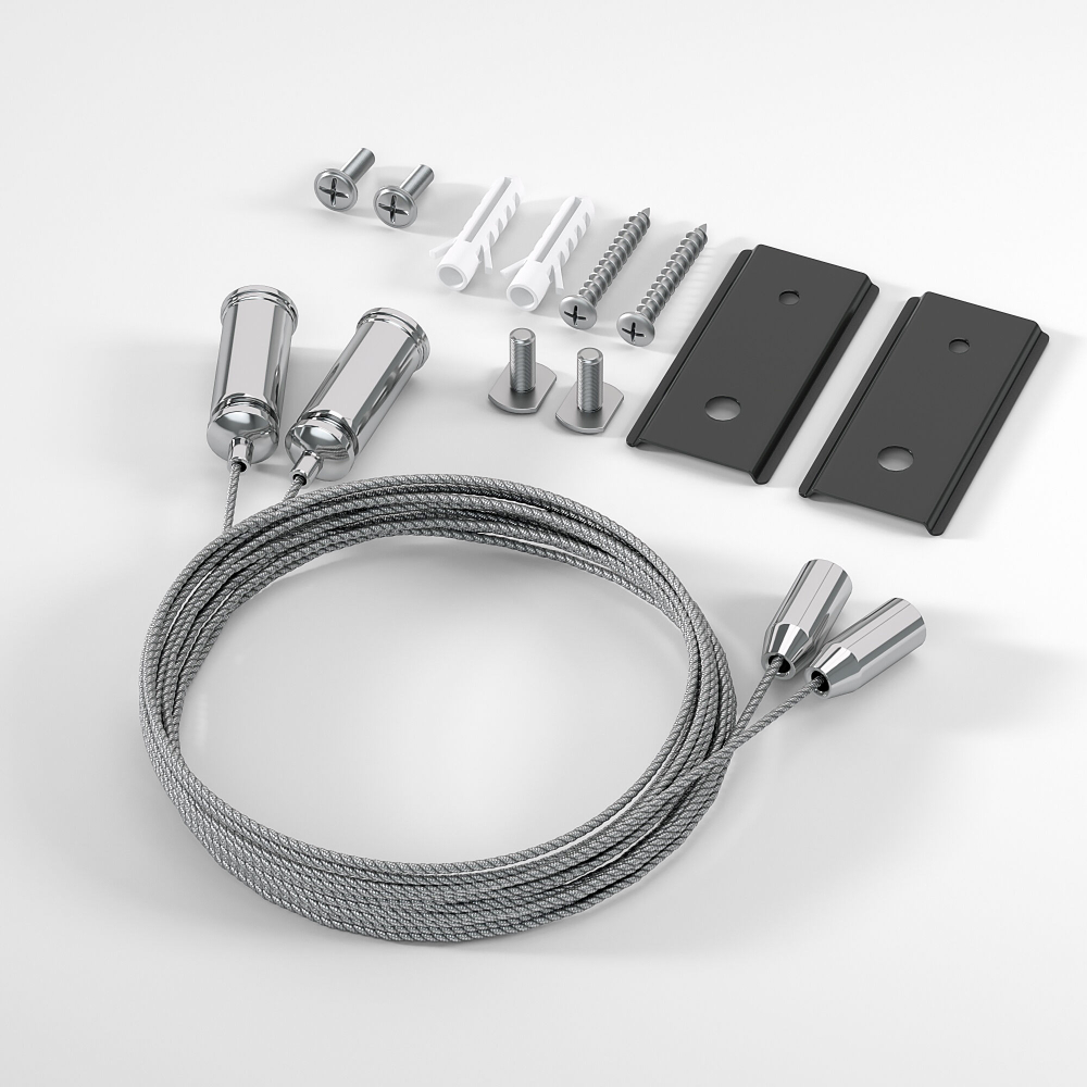 Slim Magnetic Набор для подвеса (к шинопроводам 85161/00 и 85160/00) черный 85164/00 85164/00