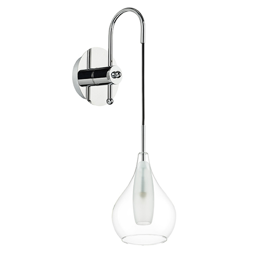 Купить 803531 Бра PENTOLA 1х25W G9 ХРОМ/ПРОЗРАЧНЫЙ