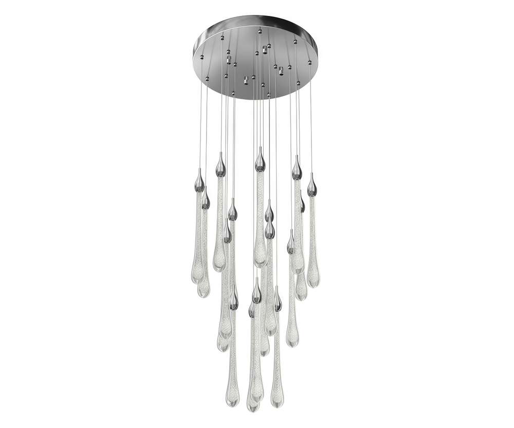 07860-18A,02 Люстра каскадная Асмер хром Led 54W