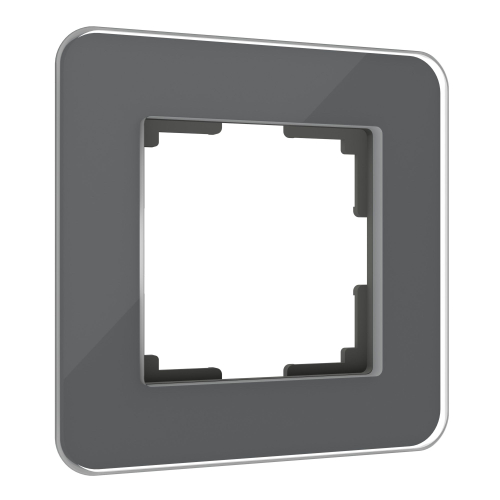 Купить Рамка из стекла на 1 пост Elite графит W0012440