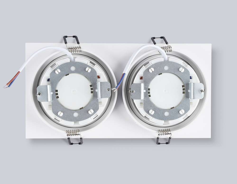 TN6612/2 WH белый IP44 GX53/2 max 15W 215*110*24