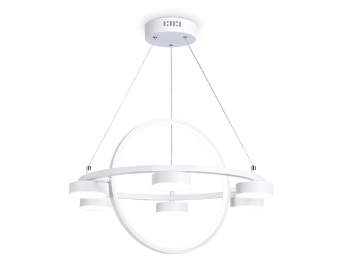 Купить FL51772/2+6 WH белый 3000K/4200K/6400K 58W D600/380*1200 (ПДУ ИК)