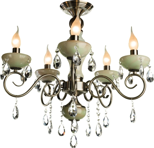 Купить Потолочная люстра Arte Lamp ONYX GREEN A9592PL-5AB