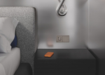 Накладка для розетки с заземлением и защитными шторками, с USB A+C, S70 (капучино)