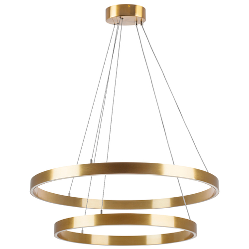 Купить 748123 Люстра SATURNO LED 84W 5800LM 70G ЗОЛОТО 3000-6000K