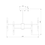 Умный потолочный светильник 345 Smart