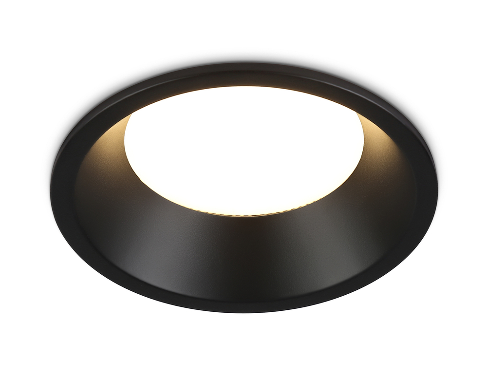 TN6759 BK черный IP44 GX53 max 15W D105*33