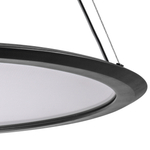 736367 Люстра ROTONDA 30W LED 2059LM 130G ЧЕРНЫЙ 3000K