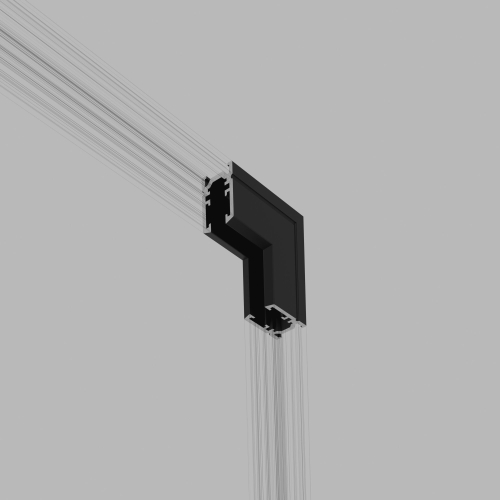 Купить Коннектор угловой внутренний для накладного шинопровода Mini Magnetic 85180/00