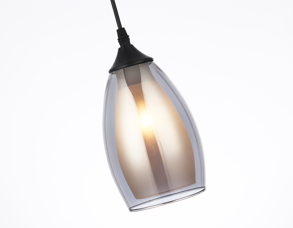TR3537/3 BK/SM/FR черный/дымчатый/белый матовый E27/3 max 40W 640*120*820