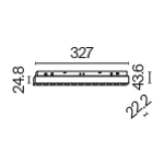 Трековый светильник Technical TR031-4-18WTW-DD-B