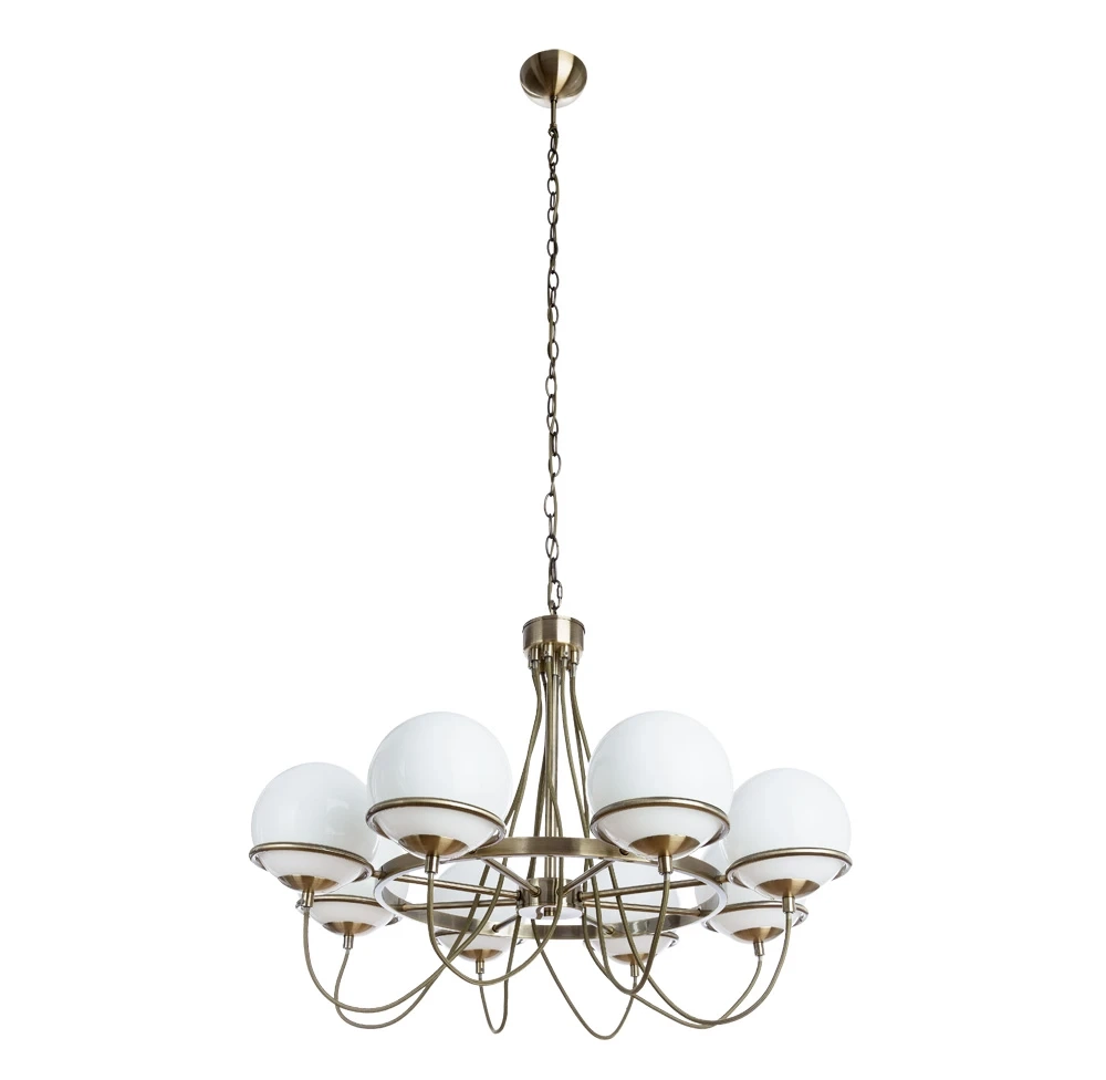 Подвесная люстра Arte Lamp BERGAMO A2990LM-8AB