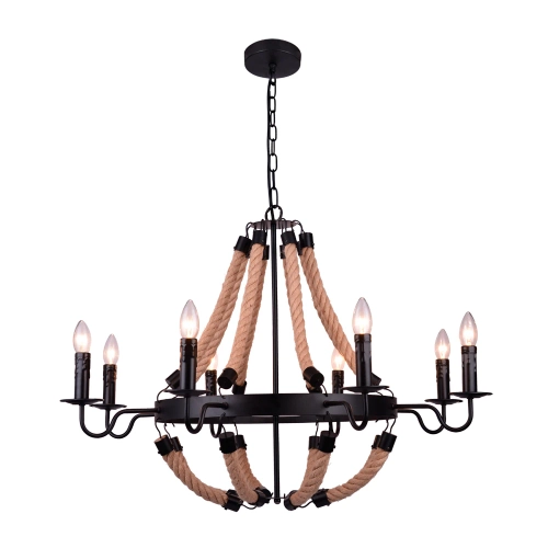 Купить Подвесная люстра Arte Lamp MARSIGLIA A8956LM-8BK