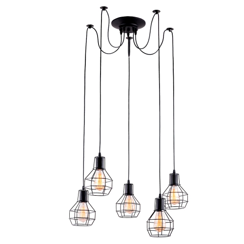 Купить Подвесная люстра Arte Lamp SPIDER A1109SP-5BK