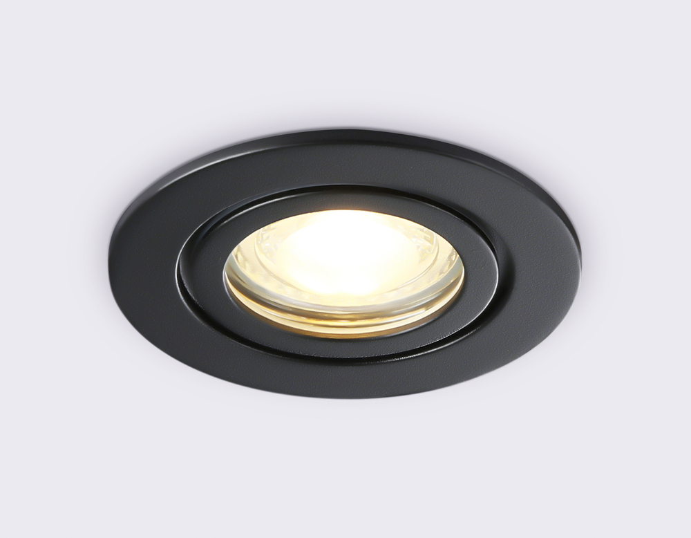 TN1151 BK черный IP44 GU5.3 D85*28