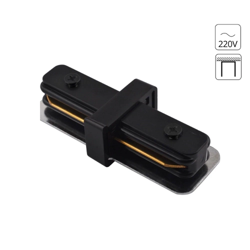Купить Коннектор прямой для шинопровода Arte Lamp TRACK ACCESSORIES A130206