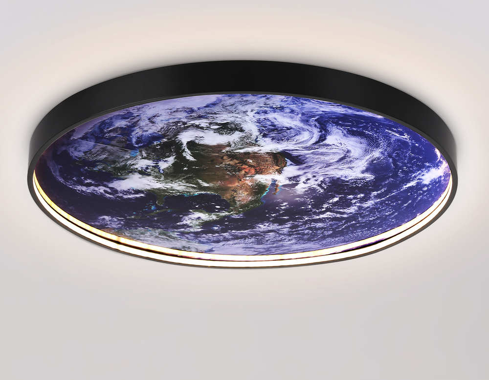FW11135 BK черный 38W LED 3000-6400K D600*38