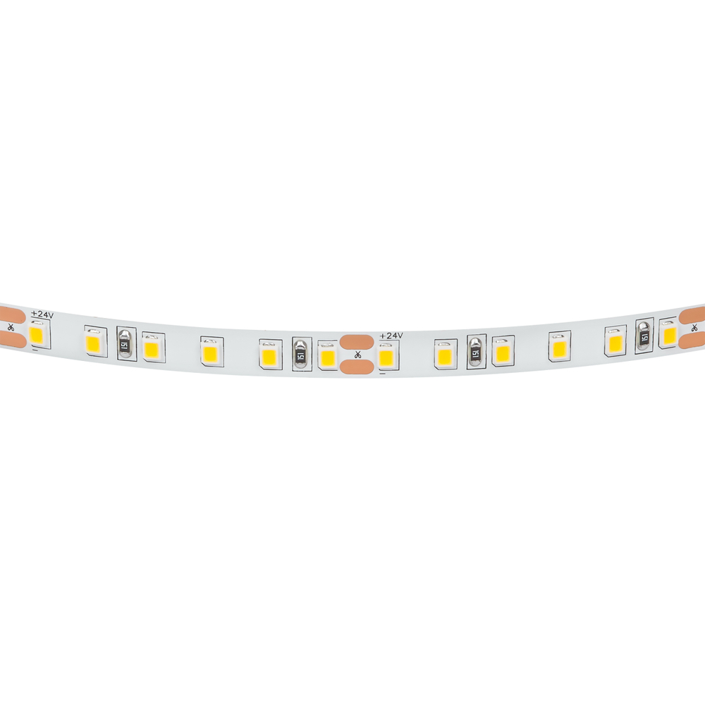 420805 Лента LIGHTSTAR LED 24V 12W 120leds/M 1600LM/M 5000K IP20 1шт = 5м