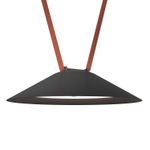 DK5564-BK Cветильник для трека-ремня Belty, серия Flow, со светодиодом, D300*H71мм, 48V DC, 20W, RA90, 120°, 4000K, IP20, черный, алюминий
