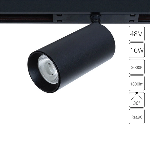 Купить Магнитный трековый светильник Arte Lamp OPTIMA A7282PL-1BK